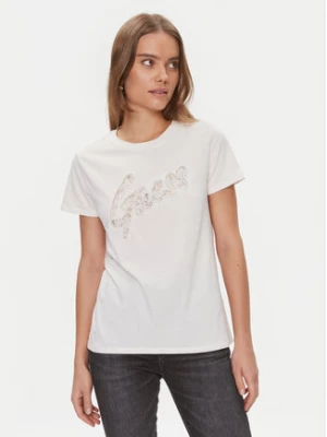 Guess T-Shirt W4RI25 K9RM1 Biały Regular Fit