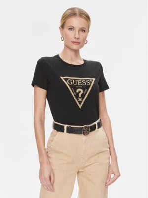 Guess T-Shirt W4RI69 J1314 Czarny Regular Fit