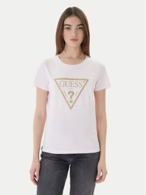 Guess T-Shirt W4RI69 J1314 Różowy Regular Fit