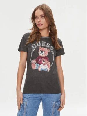 Guess T-Shirt W4RI86 K9SN1 Czarny Regular Fit