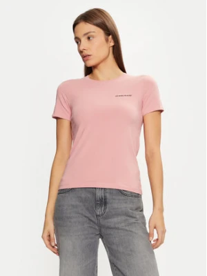 Guess T-Shirt W4YI02 J1314 Różowy Regular Fit