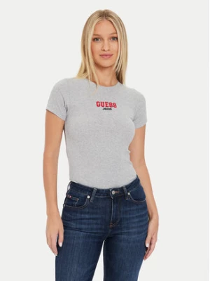 Guess T-Shirt W4YI64 KA0H1 Szary Slim Fit