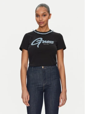 Guess T-Shirt W5GI03 I3Z14 Czarny Regular Fit