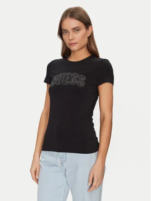 Guess T-Shirt W5GI04 J1314 Czarny Slim Fit