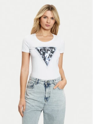 Guess T-Shirt W5RI00 J1314 Biały Regular Fit