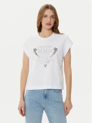 Guess T-Shirt W5RI06 I3Z14 Biały Regular Fit