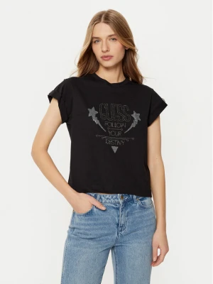 Guess T-Shirt W5RI06 I3Z14 Czarny Regular Fit
