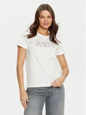 Guess T-Shirt W5RI19 I3Z14 Biały Regular Fit