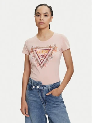 Guess T-Shirt W5YI08 J1314 Pomarańczowy Regular Fit