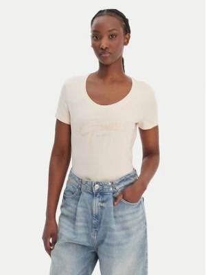 Guess T-Shirt W6GI14 K3033 Pomarańczowy Regular Fit