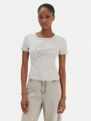 Guess T-Shirt W6RI22 KA0H1 Szary Slim Fit