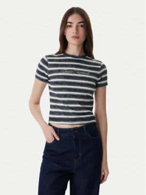 Guess T-Shirt W6RI41 J1314 Granatowy Regular Fit