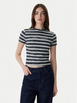 Guess T-Shirt W6RI41 J1314 Granatowy Regular Fit