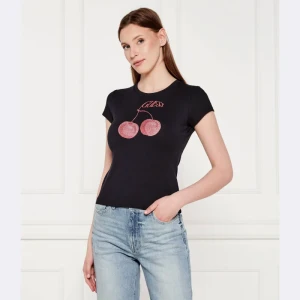 GUESS T-shirt WAVY CHERRY | Slim Fit