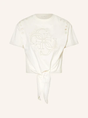 Guess T-Shirt weiss KREMOWY