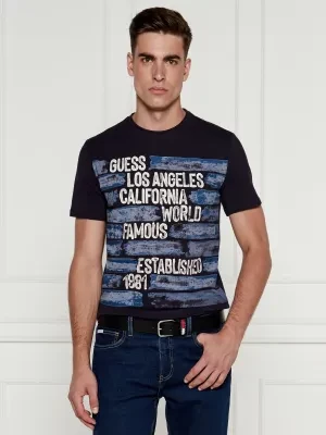 GUESS T-shirt WORLD FAMOUS | Regular Fit