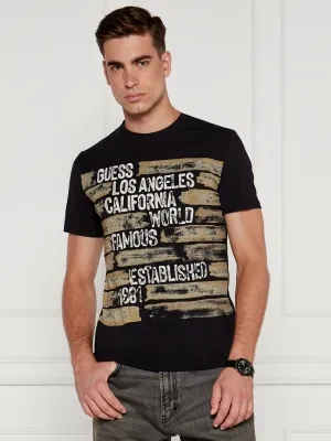GUESS T-shirt WORLD FAMOUS | Regular Fit