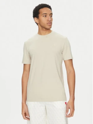 Guess T-Shirt Z2YI12 JR06K Beżowy Regular Fit