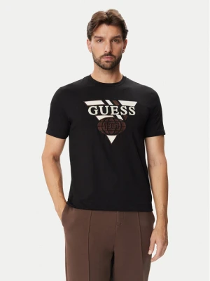 Guess T-Shirt Z6BI08 K6543 Czarny Regular Fit
