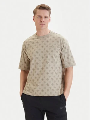 Guess T-Shirt Z6GI07 K2852 Beżowy Relaxed Fit