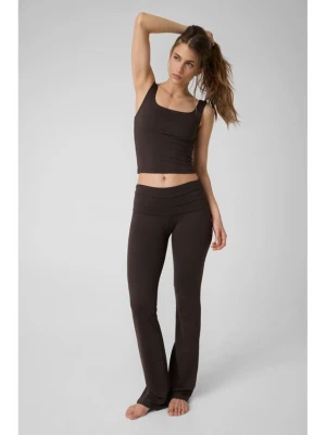 Guess Top V6YP18 K4788 Brązowy ciemny Slim Fit