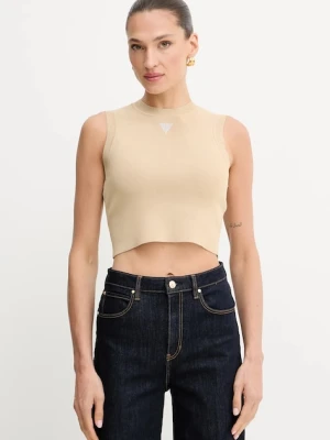 Guess top ALEXIA damski kolor beżowy W4GZ34 Z3F40