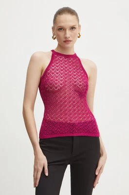 Guess top AMBER damski kolor różowy W4YR57 Z24F0