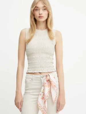 Guess top CLAIRE kolor szary W5GP17 KCSA2