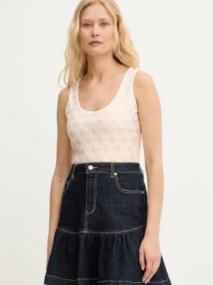 Guess top damski beżowy