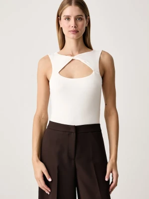 Guess top damski z modalem MAIA beżowy