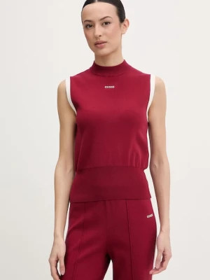 Guess top damski z wiskozą LAURENE