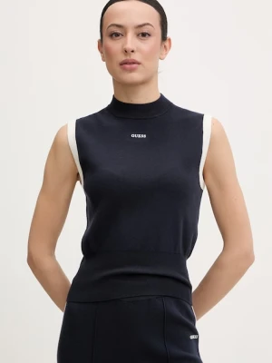 Guess top damski z wiskozy LAURENE