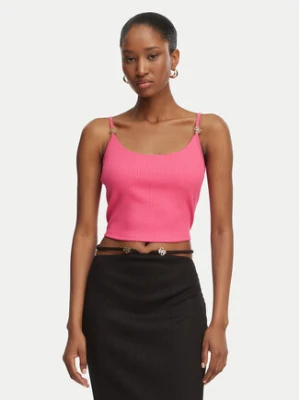 Guess Top E6GP01 KG322 Różowy Slim Fit