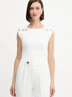 Guess top EVANGELINE damska kolor biały gładka W5YR12 Z0130