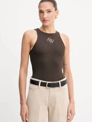 Guess top GUENDALINA kolor brązowy W5GP57 KCV52