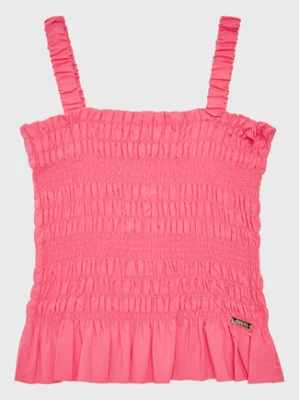 Guess Top J3GH04 WFBN0 Różowy Regular Fit