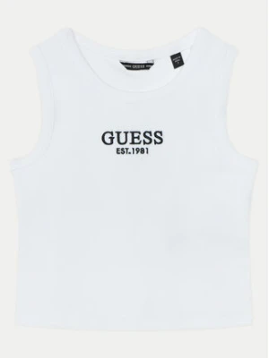 Guess Top J4YI16 KBZP4 Biały Regular Fit