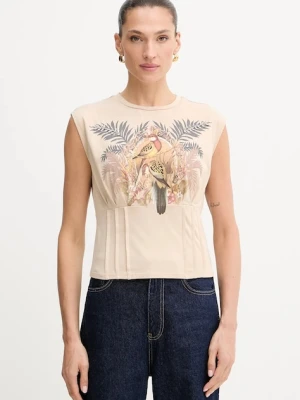 Guess top PARAKEET kolor beżowy W5YI33 K49A1