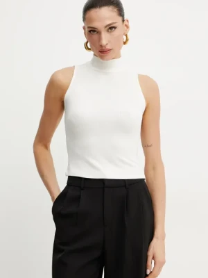 Guess top PRISCILLA kolor beżowy z półgolfem W4BP57 KCNV2