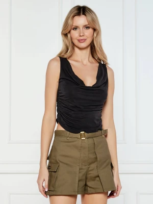 GUESS Top RIKA | Slim Fit czarny