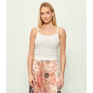 GUESS Top RIVER | Cropped Fit frotté