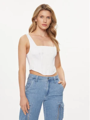 Guess Top Sia W4GH47 WDEE2 Biały Regular Fit