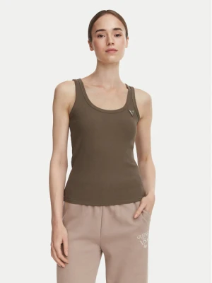 Guess Top V4YP06 K8RT2 Khaki Slim Fit