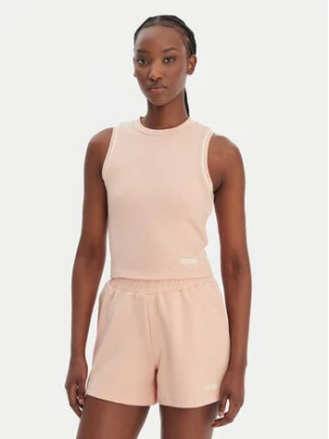 Guess Top V6GP17 K3215 Pomarańczowy Regular Fit