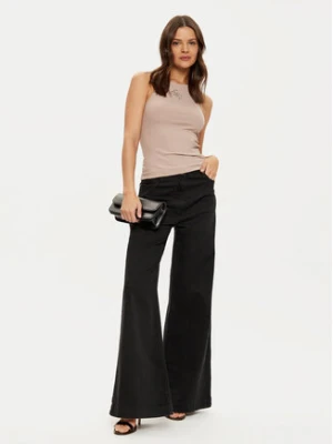 Guess Top W4RP43 KAZH2 Beżowy Slim Fit