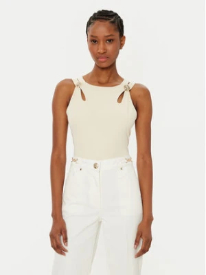 Guess Top W5RP13 KAQL2 Beżowy Regular Fit
