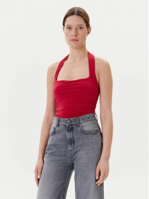 Guess Top W5YP28 KACM2 Czerwony Regular Fit