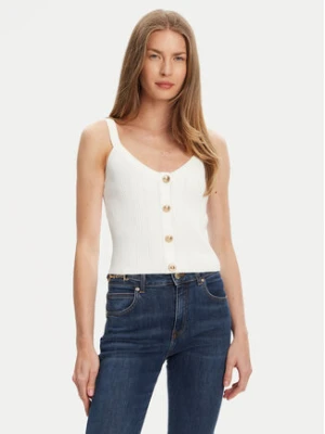 Guess Top W5YR10 Z0130 Biały Regular Fit