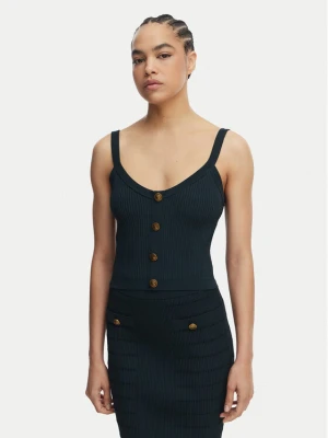 Guess Top W5YR10 Z0130 Zielony Regular Fit