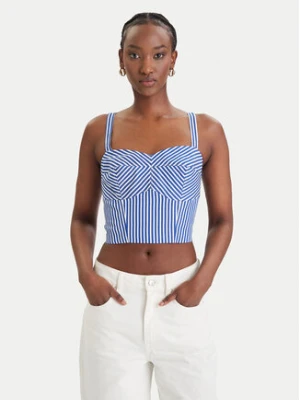 Guess Top W6GH38 W1848 Niebieski Regular Fit